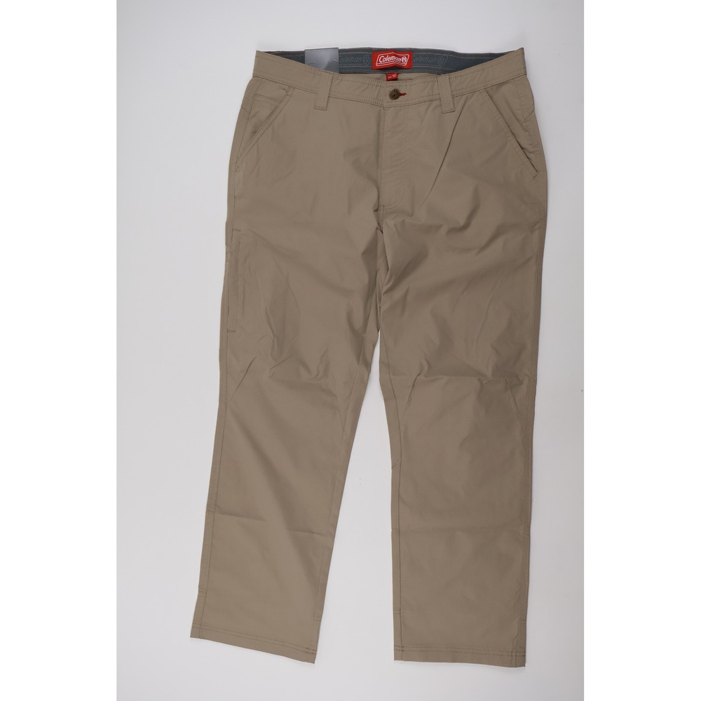 Coleman Utility Pants SACF6P5788 Washed Teak Solid 34x30 NWT $80